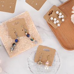 200Pcs Paper Earring Display Cards&nbsp;CDIS-CN0001-02A