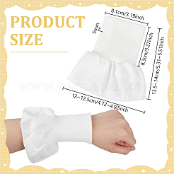 3 Pairs Polyester Oversleeves&nbsp;AJEW-BC0008-78A