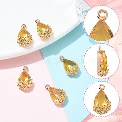 Transparent Glass Pendants&nbsp;GLAA-FZ0001-02D