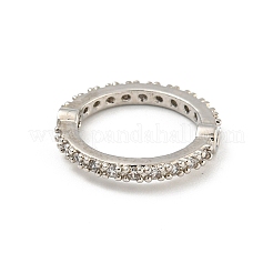 Brass Micro Pave Cubic Zirconia Bead Frame&nbsp;KK-P277-40P