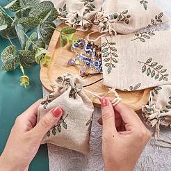 Polycotton(Polyester Cotton) Packing Pouches Drawstring Bags&nbsp;ABAG-T004-10x14-16