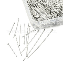 400Pcs 4 Styles 304 Stainless Steel Flat Head Pins&nbsp;STAS-YW0001-72