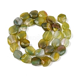 Dyed & Heated Natural Agate Beads Strands&nbsp;G-N359-15A-04