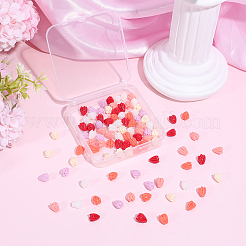 120Pcs 6 Colors Dyed Synthetic Coral Beads&nbsp;CORA-SC0001-28A