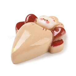 Bear Cream Bag Opaque Resin Decoden Cabochons&nbsp;CRES-Q220-05E