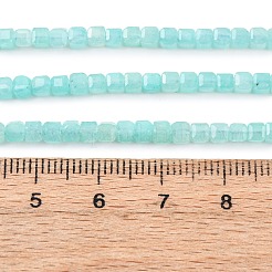 Natural Amazonite Beads Strands&nbsp;G-K366-H01-3mm