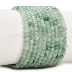 Natural Myanmar Jadeite Beads Strands&nbsp;G-B175-D16-3mm