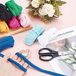 41.5M 10 Colors Polyester Braided Herringbone Lace Ribbon&nbsp;OCOR-NB0002-27