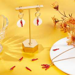 10Pcs Ion Plating(IP) 304 Stainless Steel Pendants&nbsp;STAS-BBC0005-19