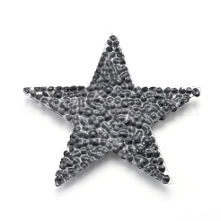 Plastic Clothing Patches&nbsp;FIND-WH0033-02C
