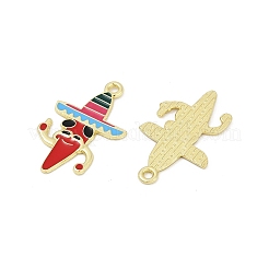 Cinco De Mayo Theme Alloy Enamel Pendants&nbsp;ENAM-V001-05A-G