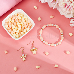 100Pcs 2 Colors Dyed Synthetic Coral Beads&nbsp;CORA-SP0001-02A