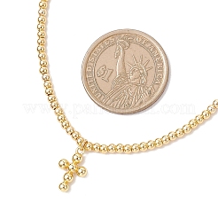 Brass Round Beads Jewelry Sets&nbsp;SJEW-JS01348