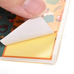 Christmas Themed Coated Paper Sealing Stickers&nbsp;DIY-A018-06A