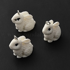 Opaque Resin Pendants&nbsp;RESI-H143-01D