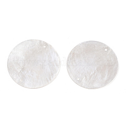 Flat Round Shell Links&nbsp;BSHE-S303-50mm-01