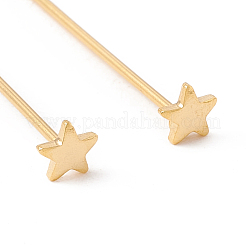 Brass Star Head Pins&nbsp;FIND-B009-02G