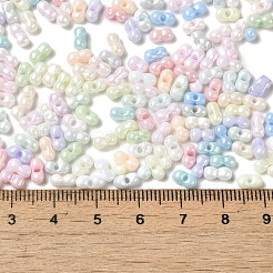 Opaque Colours Luster Glass Seed Beads&nbsp;SEED-B001-01A-06