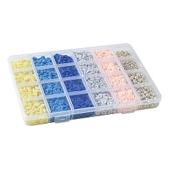 DIY Heishi Polymer Clay Beads Jewelry Making Finding Kit&nbsp;DIY-FS0005-94A