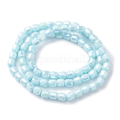 Electroplate Glass Beads Strands&nbsp;EGLA-K015-08E