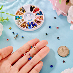 Pointed Back Glass Rhinestone Cabochons&nbsp;RGLA-YS0001-04C