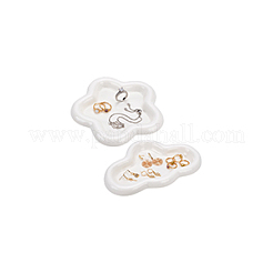 2Pcs 2 Styles Ceramic Jewelry Plate&nbsp;AJEW-NB0006-17