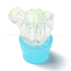 Transparent Resin Cabochons&nbsp;RESI-R437-02E