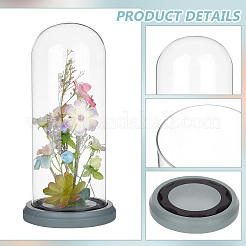 Glass Dome Cover&nbsp;AJEW-WH0471-49A