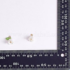 40Pcs Lily of the Valley Plastic Pendants&nbsp;JX634A