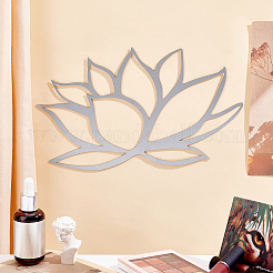Iron Metal Lotus Wall Art Decor&nbsp;DJEW-WH0015-28