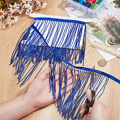 1 Yard Glass Seed Bead Tassel Ribbon&nbsp;OCOR-NB0002-18