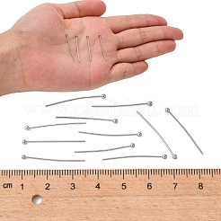 Tarnish Resistant 304 Stainless Steel Ball Head pins&nbsp;STAS-N017-02-25mm