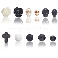 Gothic Theme DIY Stretch Bracelet Making Kits&nbsp;DIY-SC0030-42