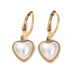 Valentine's Day 304 Stainless Steel Leverback Earrings&nbsp;EJEW-D358-03G