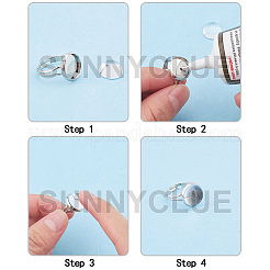 DIY Finger Ring Making Kits&nbsp;DIY-SC0010-94