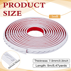 PVC Self-adhesive Flexible Molding Trim&nbsp;FIND-WH0148-465