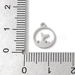 304 Stainless Steel Pendants&nbsp;STAS-L292-03P