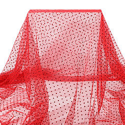 Polyester Polka Dot Fabric&nbsp;DIY-PH0038-36C