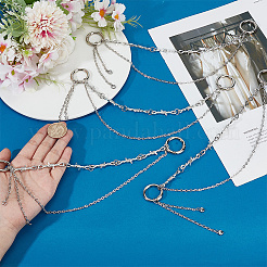 4Pcs 2 Styles Iron Chain Boot Strap Chains&nbsp;HJEW-DR00122