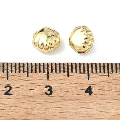 Shell Shape Brass Beads&nbsp;KK-G555-04G