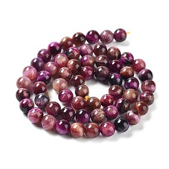 Natural Rainbow Tiger Eye Beads Strands&nbsp;G-NH0002-A01-A01