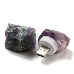 Nuggets Natural Gemstone USB Night Light&nbsp;G-Q170-02