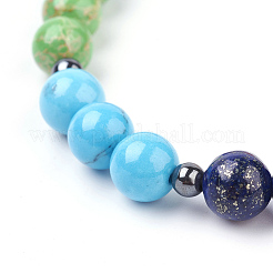 Gemstone Stretch Bracelets&nbsp;BJEW-P179-02