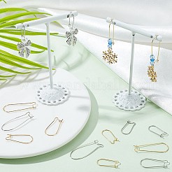 120Pcs 6 Style 304 Stainless Steel Hoop Earring Findings&nbsp;STAS-SP0001-26