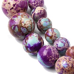 Natural Imperial Jasper Graduated Beads Strands&nbsp;G-A323-C03-01A
