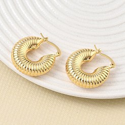 Brass Stud Earrings for Women&nbsp;KK-CBAD851-07G