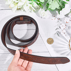 1Pc Imitation Leather Men's Chain Belts&nbsp;AJEW-CL0002-13B