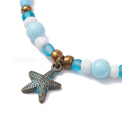 Alloy Charm Bracelets&nbsp;BJEW-JB11721-01