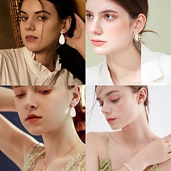 DIY Dangle Stud Earring Making Kits&nbsp;DIY-SC0011-05
