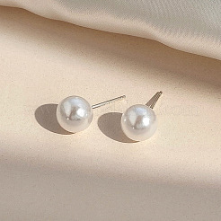 Imitation Pearl Stud Earrings&nbsp;WH-WG89E34-01